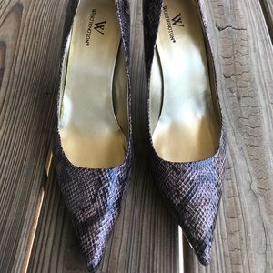 Worthington Snake Skin 4in Heels